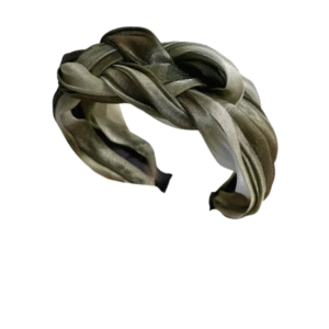 Serre Tête Tressé Tissu