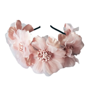 serre tête grosse fleur
