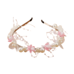 Serre Tête Mariage Design Perle Petite Fille