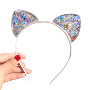 Serre Tête Oreille De Chat Paillette