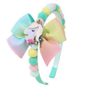 serre tête enfant motif licorne