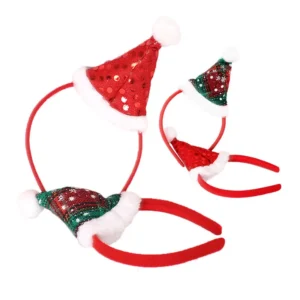 Serre Tête Père Noel élégant