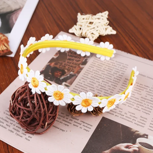 accessoire cheveux fleuri