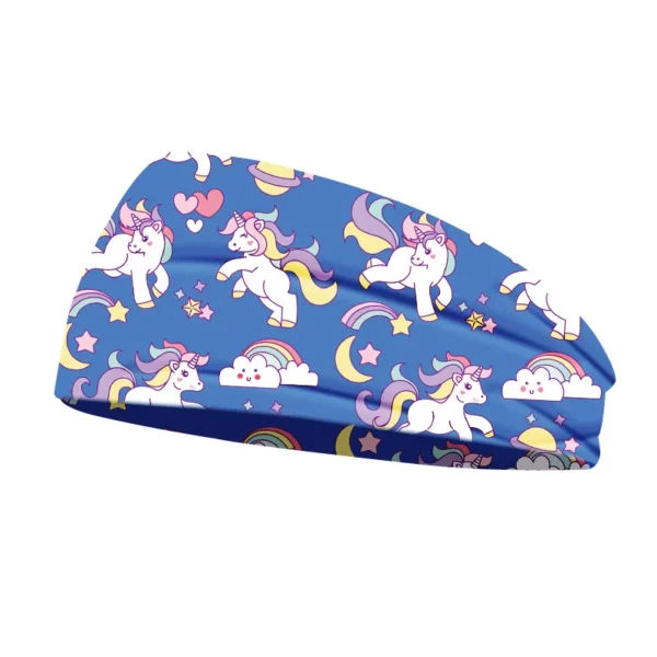 licorne et couleur vive sur serre-tête