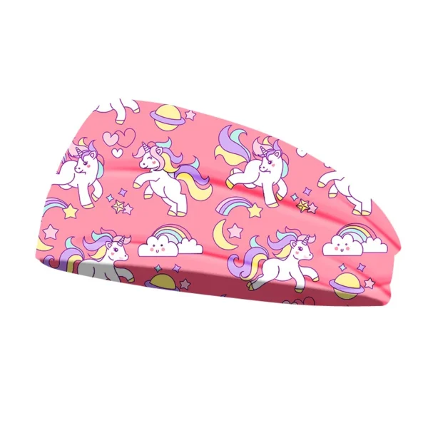 imprimé coloré du Serre Tête Avec Licorne