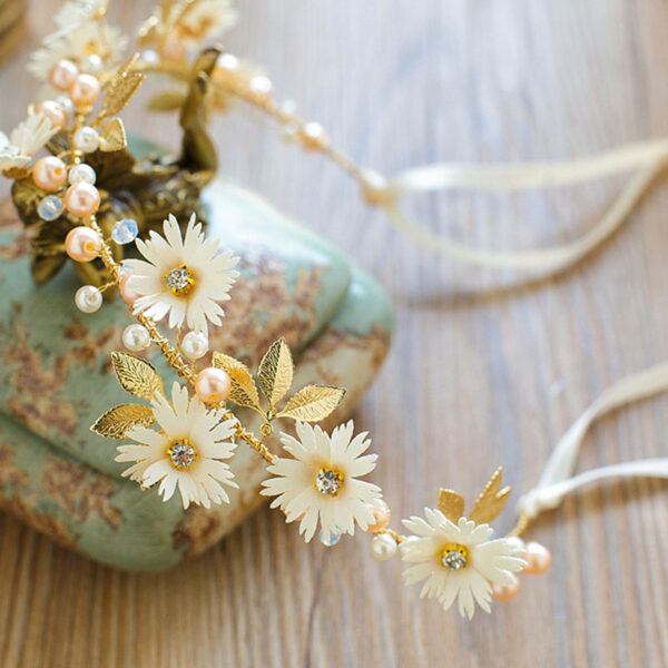 serre tête fleuri tendance