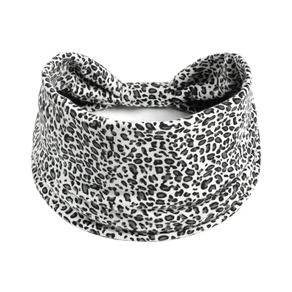 bandeau extensible léopard