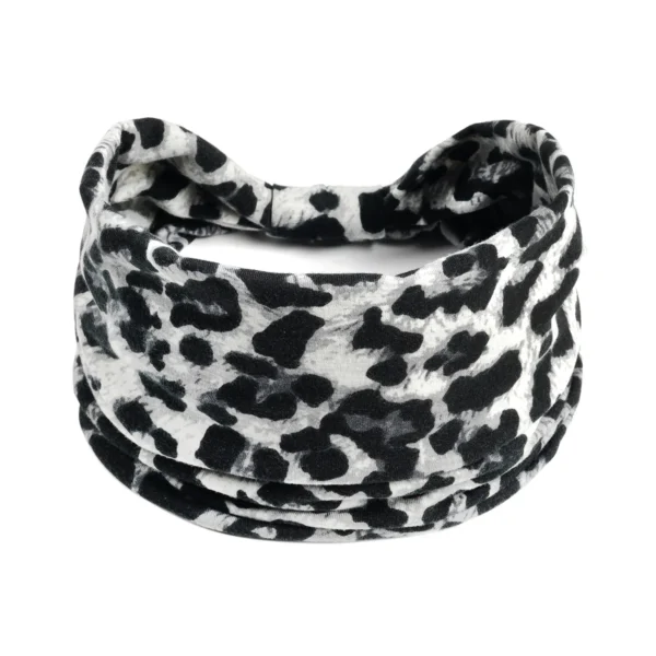bandeau confort léopard