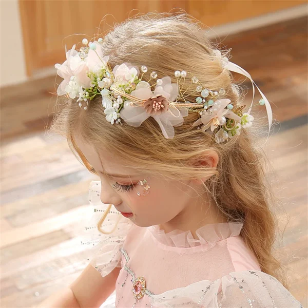 couronne florale pour fille