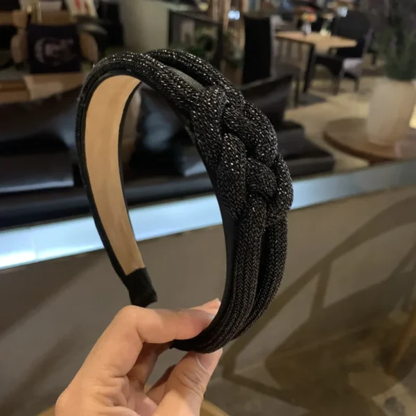 tresse à strass pour cheveux
