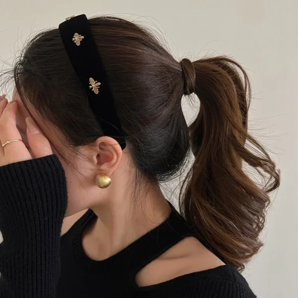 Accessoire cheveux abeille