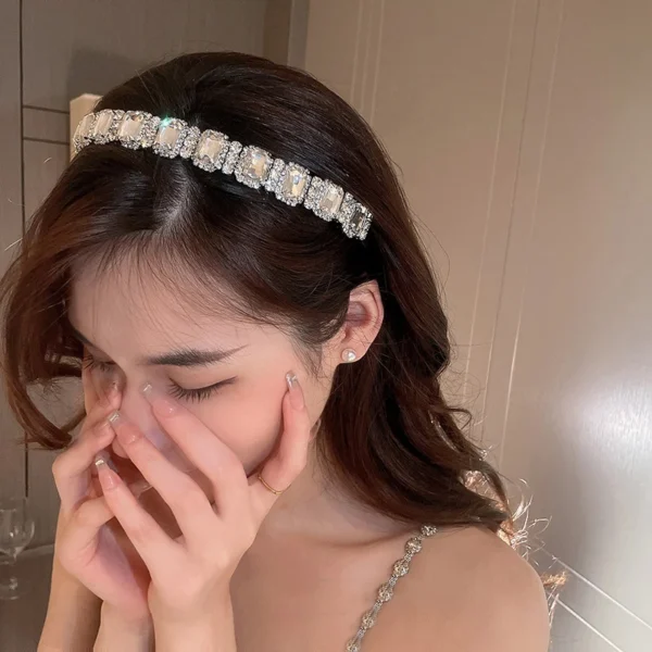 bandeau strass pour mariage élégant