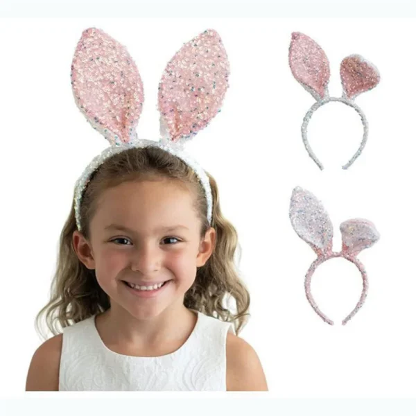 Oreilles De Lapin Serre Tête Enfant violet