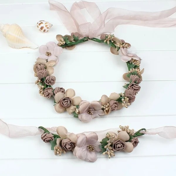 accessoire nuptial floral