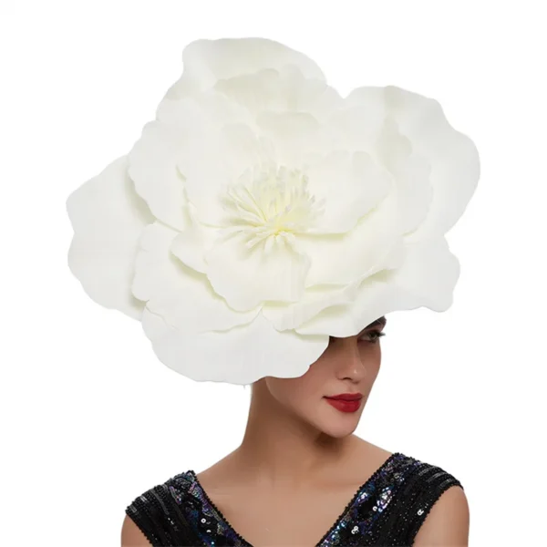 chapeau grosse fleur