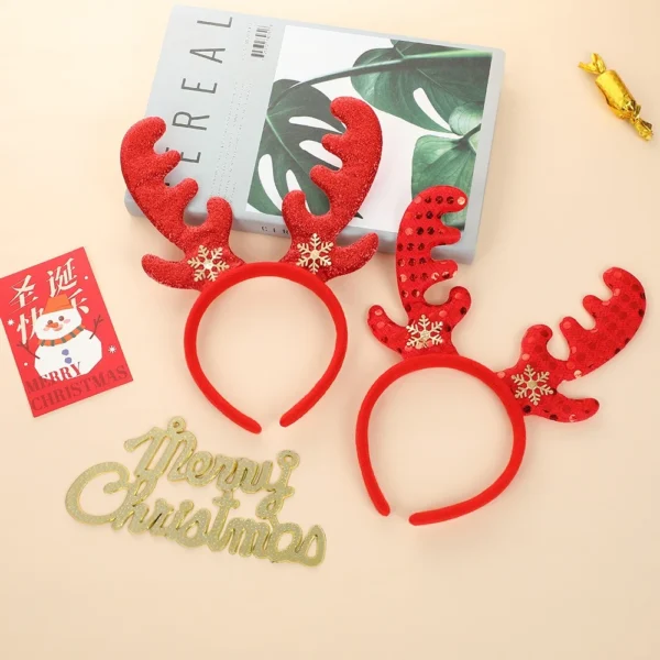 serre tête renne Noël