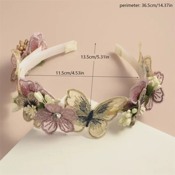 accessoire papillon cheveux