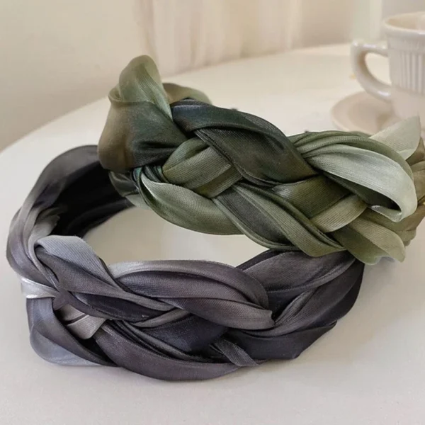 bandeau tressé mode