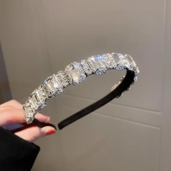 bijou de tête scintillant pour mariage
