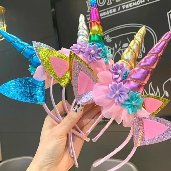 licorne avec serre-tête