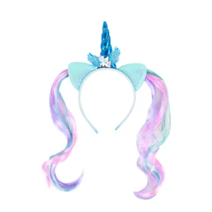 Déguisement Serre Tête Licorne en gros plan
