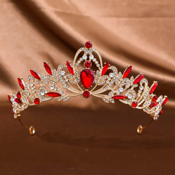 Couronne mariage en cristal