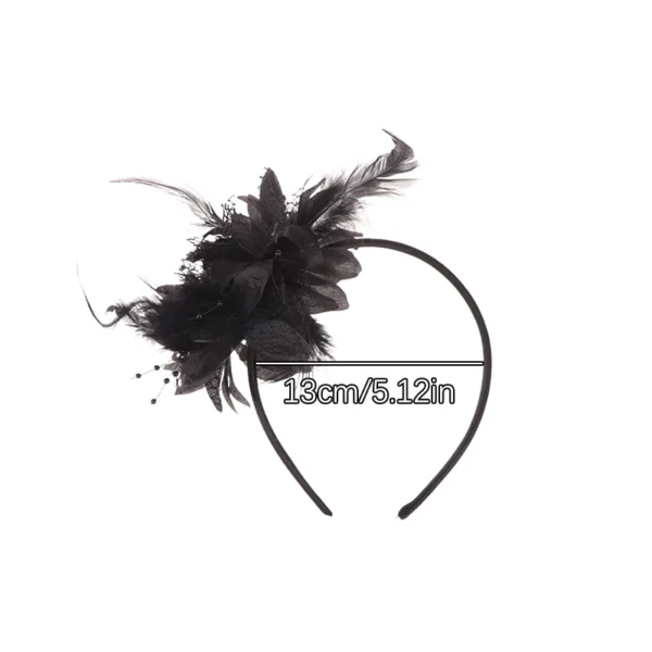 accessoire chic plume mariage