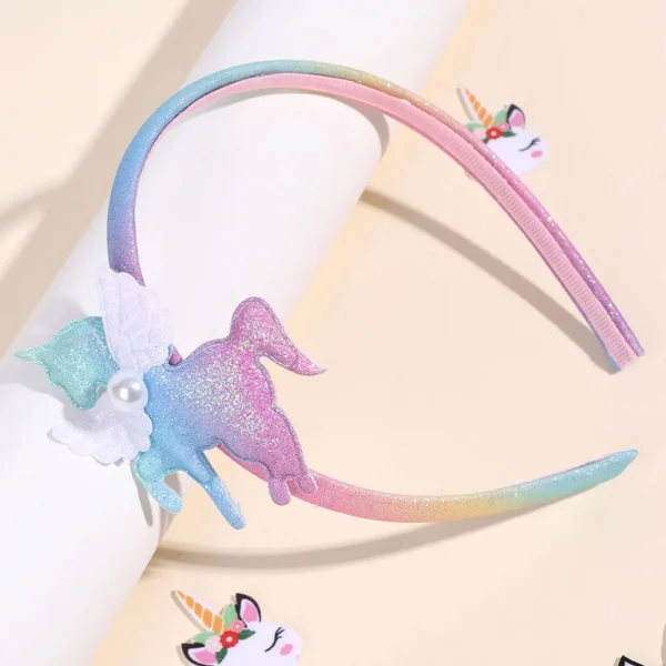 bandeau licorne coloré
