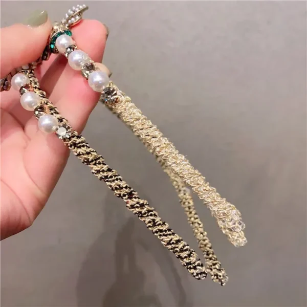 accessoire cheveux strass abeille