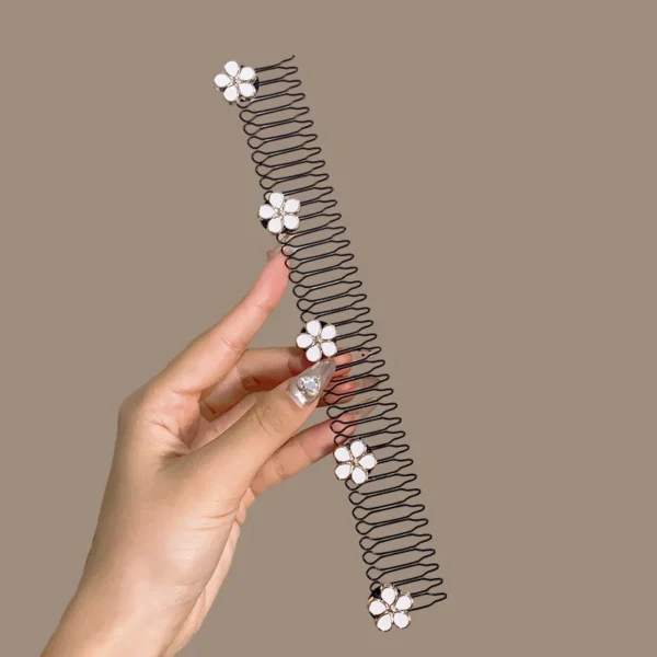 coiffure mariée serre tête