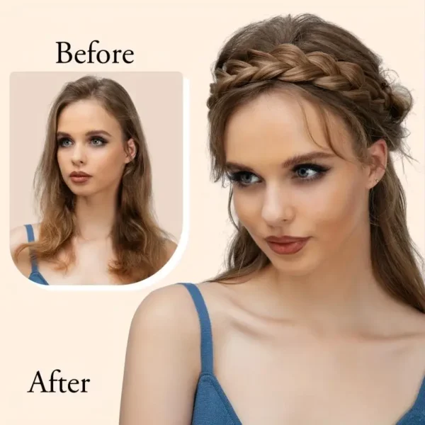 accessoire élégant femme cheveux
