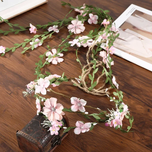 serre tête bohème fleurs