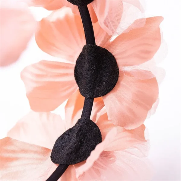bandeau plastique fleur