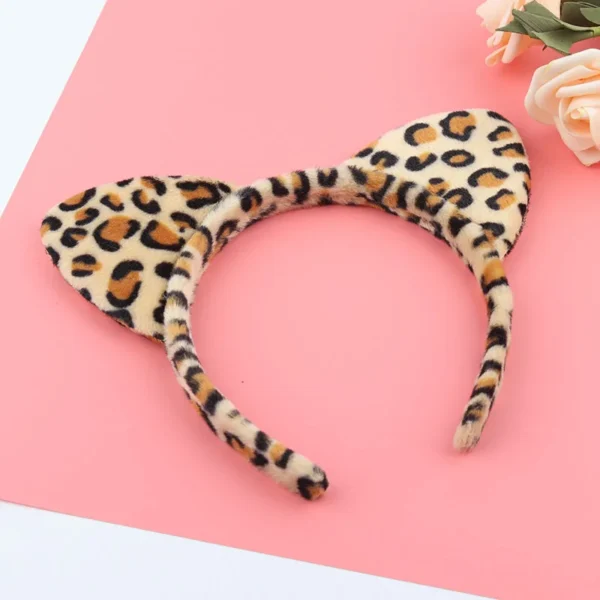serre tête mode style leopard