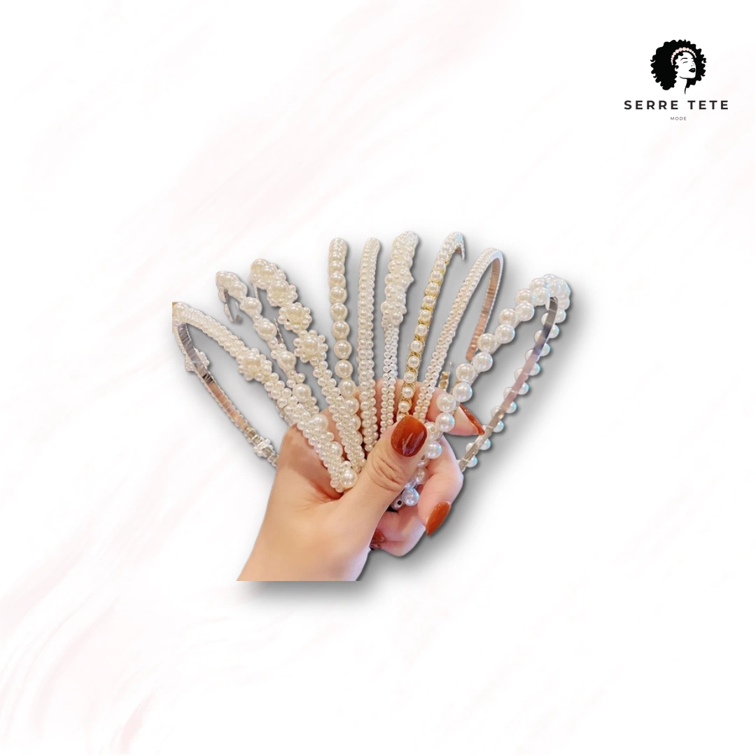 Serre Tête Perle Mariage – Image 4