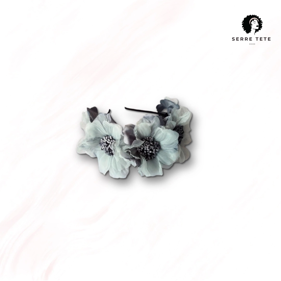 Serre Tête Grosse Fleur – Image 7