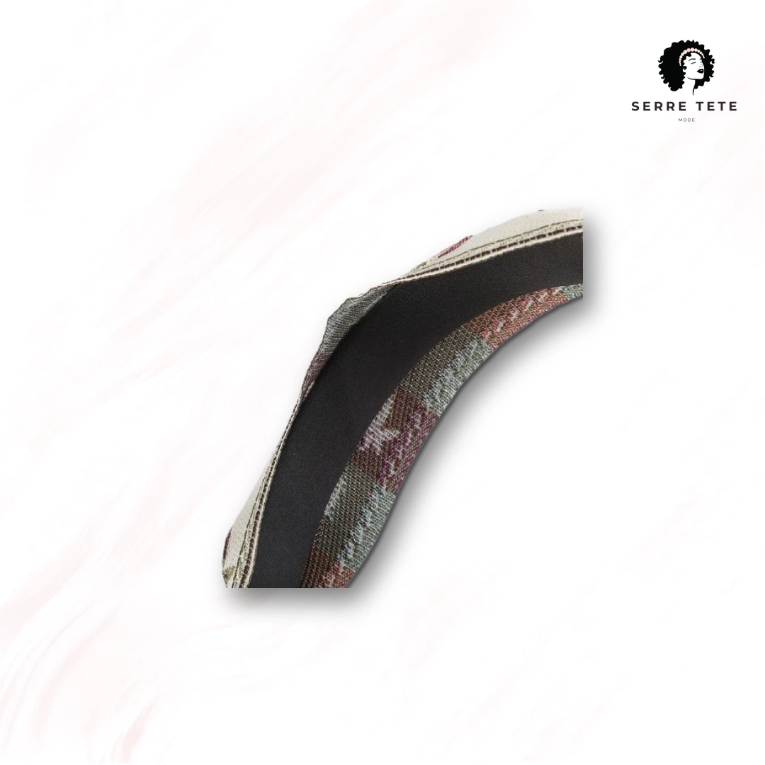 Serre Tête Fleur Large – Image 4