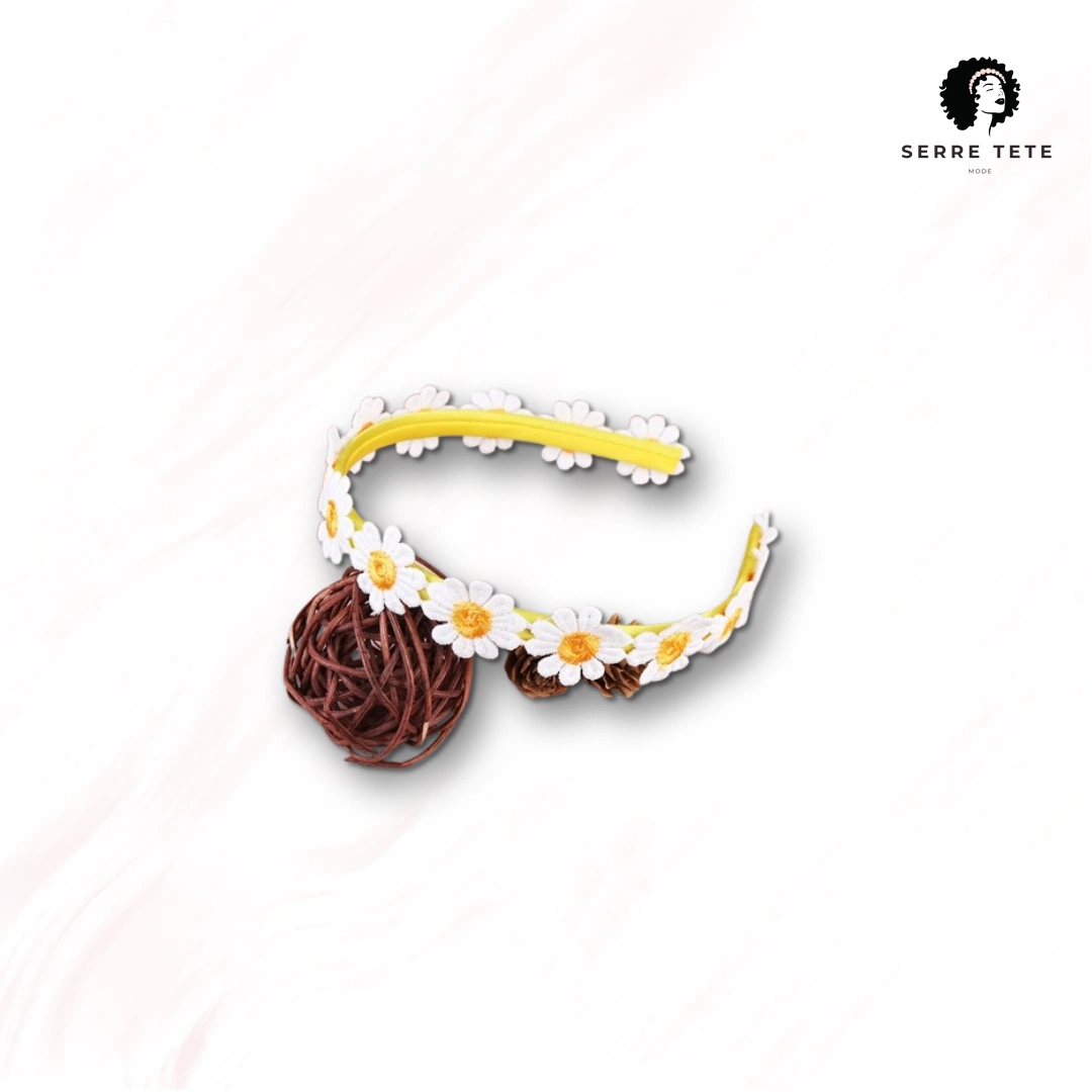 Serre Tête Fleurs Cheveux – Image 8