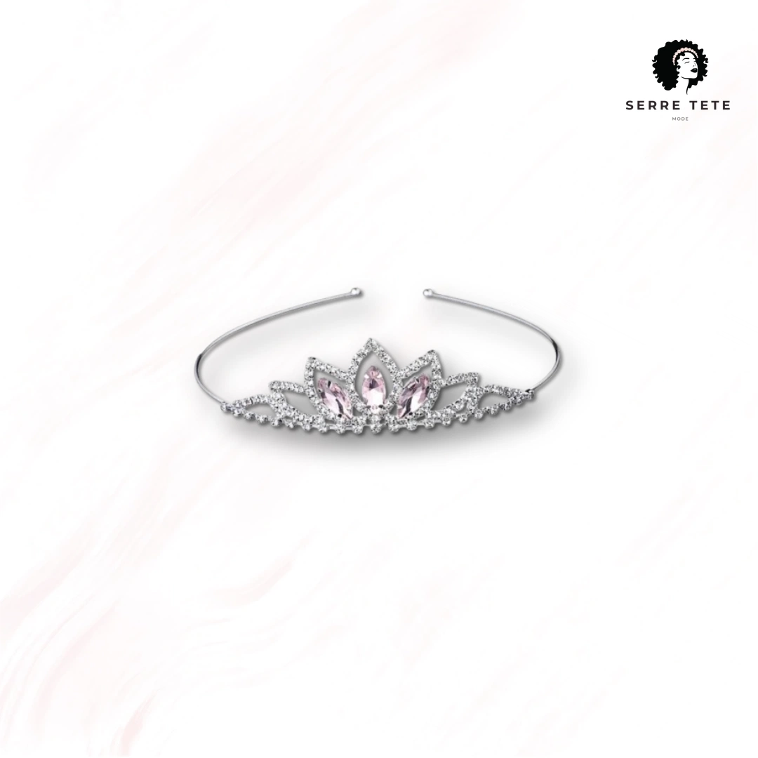 Serre Tête Couronne Coiffure Mariage Moderne – Image 5