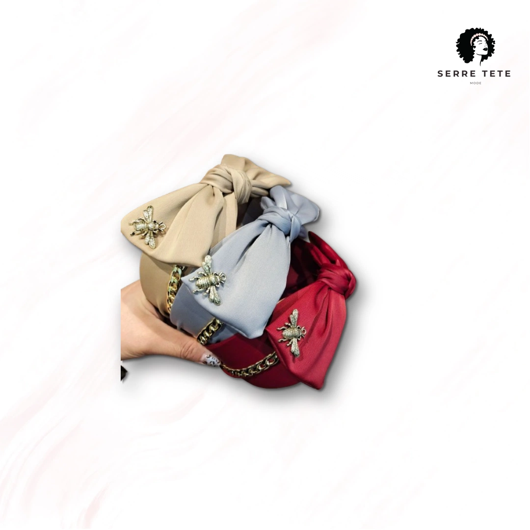 Serre Tête Abeille Noeud – Image 3