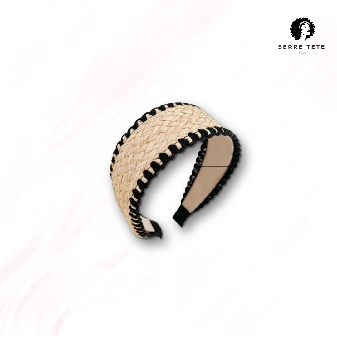 Serre Tête Tressé Vintage – Image 4