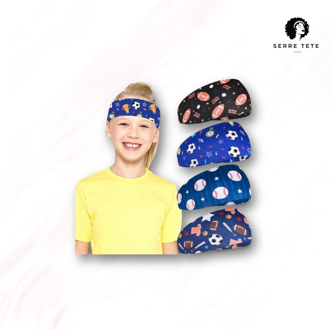 Serre Tête Sport Ballon De Foot – Image 18