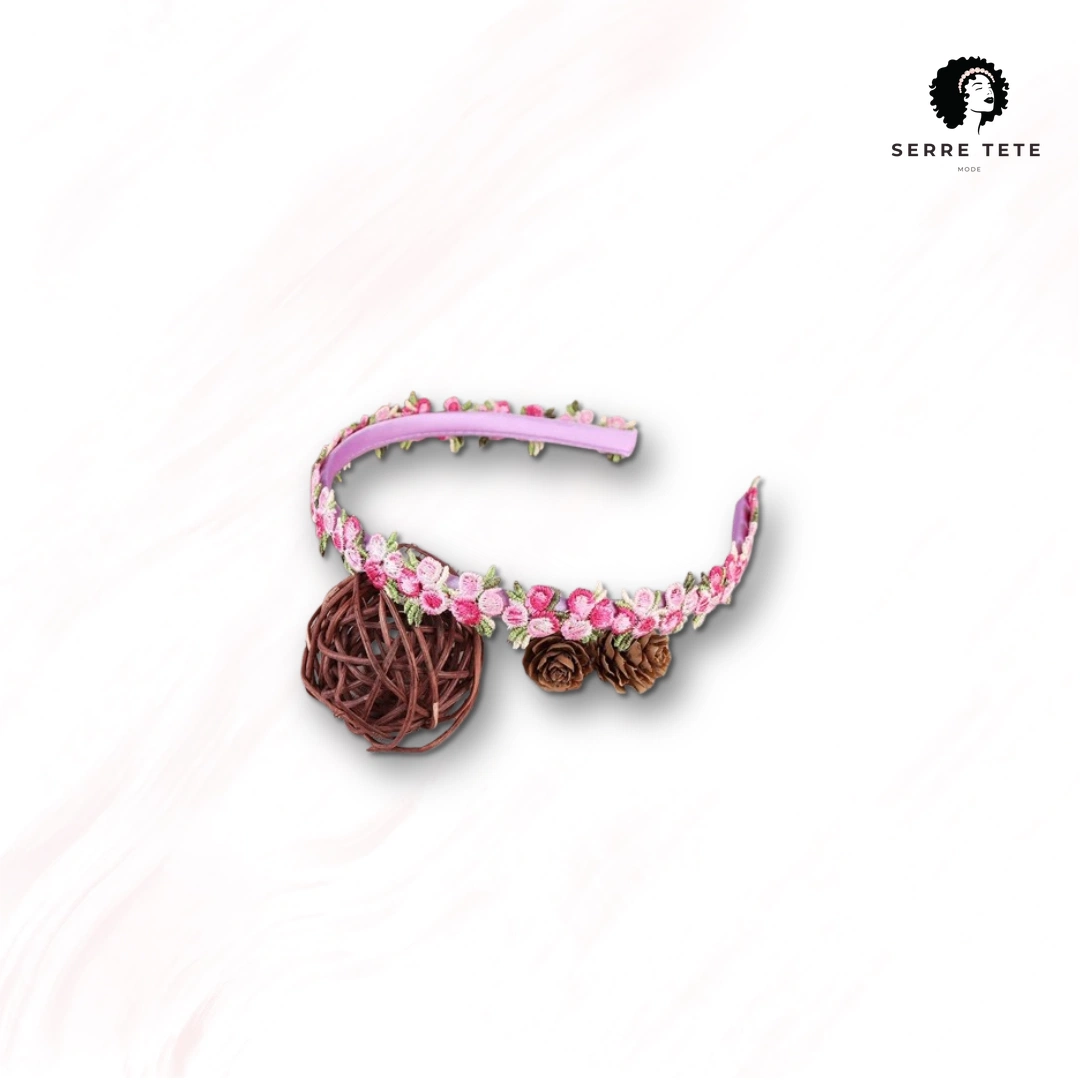Serre Tête Fleurs Cheveux – Image 11