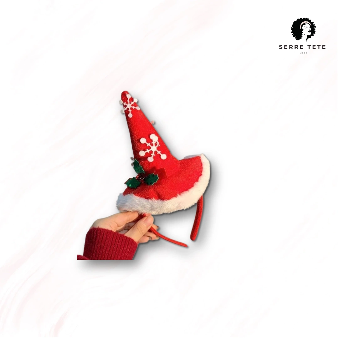 Serre Tête Chapeau De Noel Moderne – Image 2