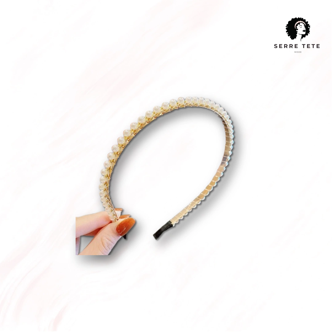 Serre Tête Perle Mariage – Image 6