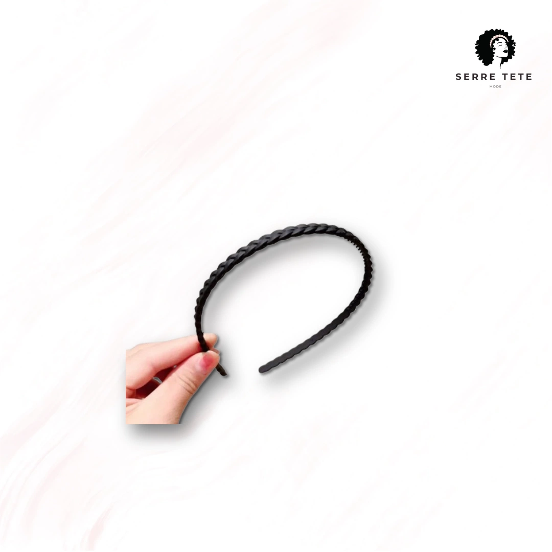 Serre Tête Tressé Peigne – Image 9