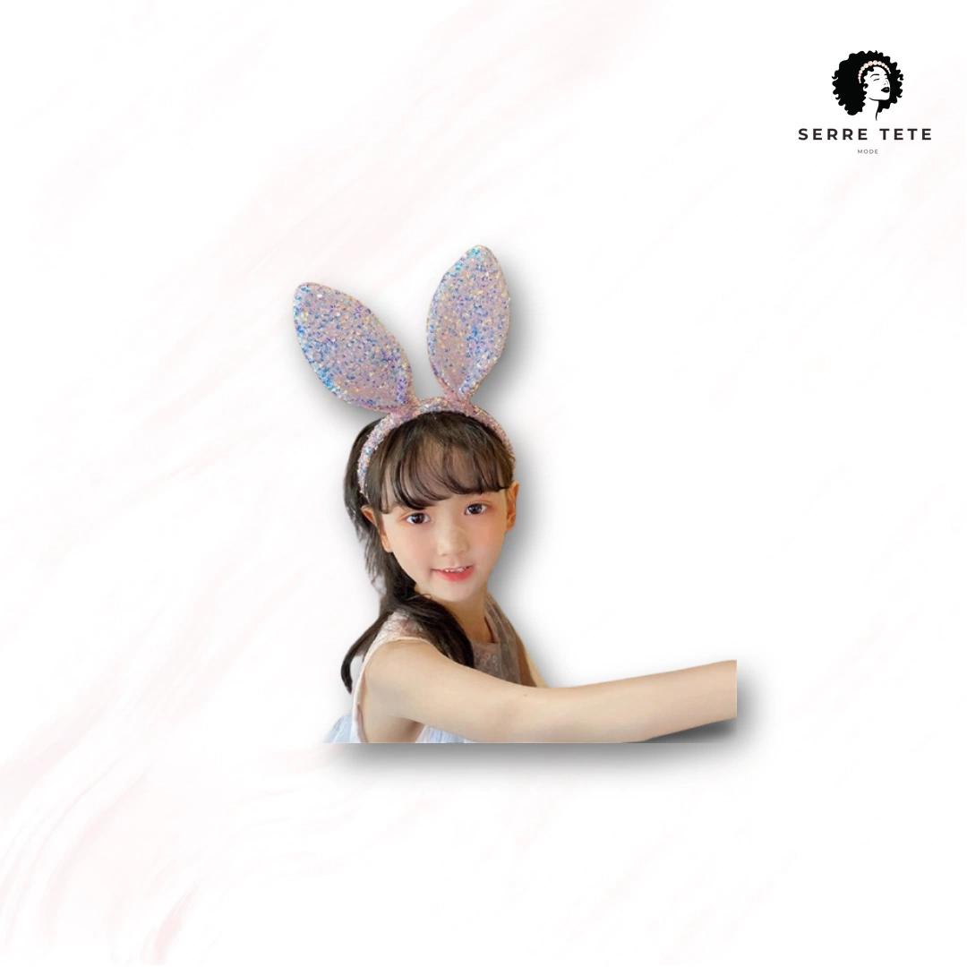 Oreilles De Lapin Serre Tête Enfant – Image 7