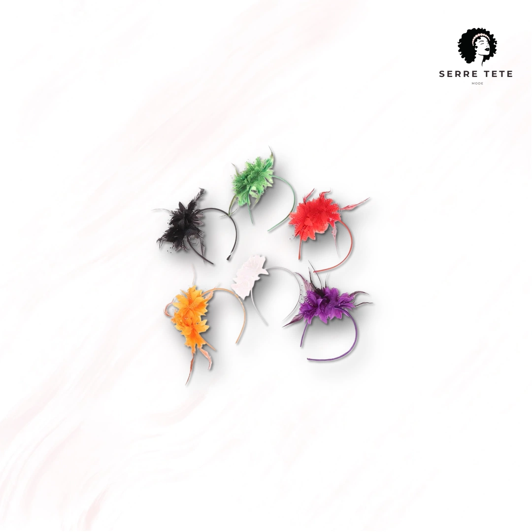 Serre Tête Mariage Plume – Image 14