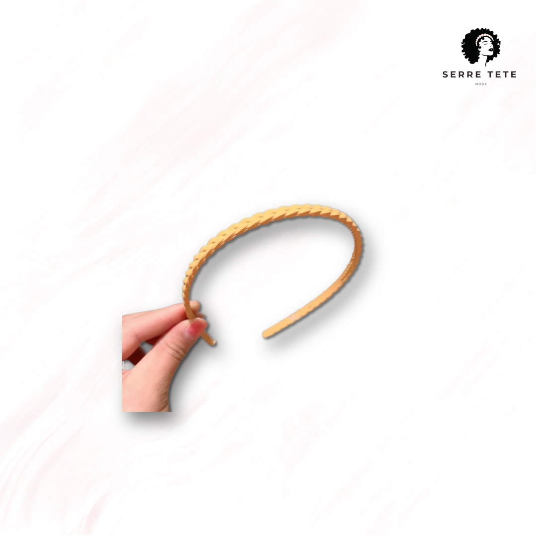 Serre Tête Tressé Peigne – Image 4