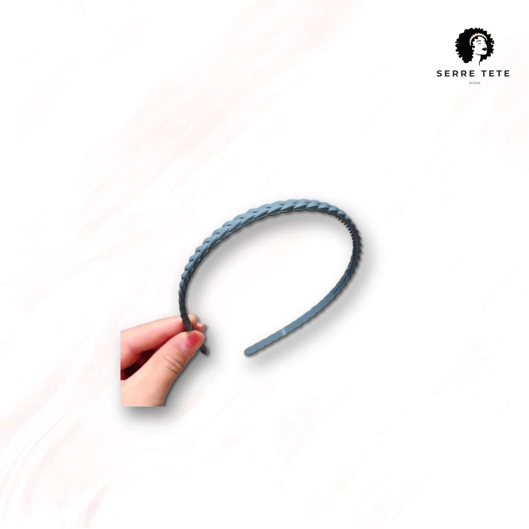 Serre Tête Tressé Peigne – Image 2